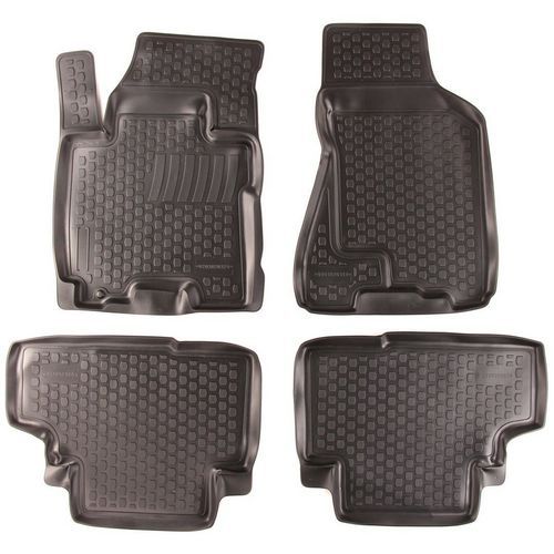 Gumové koberce Kia Sportage II New (JE/KM) (04-10) (2D) SIXTOL