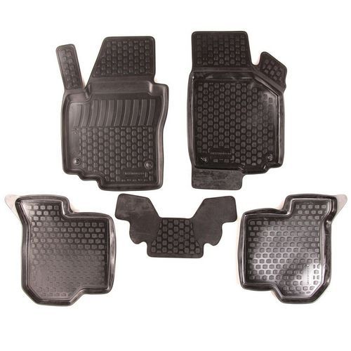 Gumové koberce Seat Altea Freetrack (5P) (07-) (2D) SIXTOL