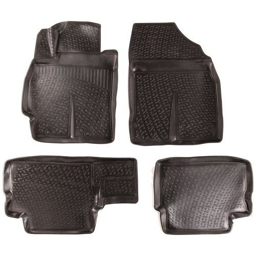 Gumové koberce Toyota Corolla X (E140/E150)/Auris (06-13) (3D) SIXTOL
