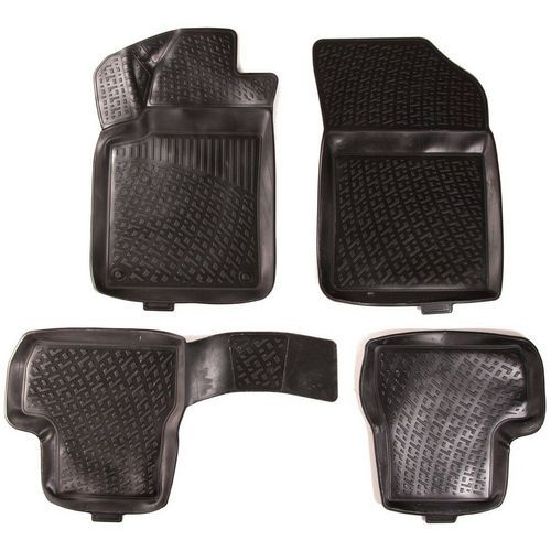 Gumové koberce Citroen C3 II Hatchback (A51) (09-) (3D) SIXTOL