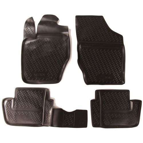 Gumové koberce Citroen C4 01/2004-07/2008, 07/2008-<gt/> SIXTOL