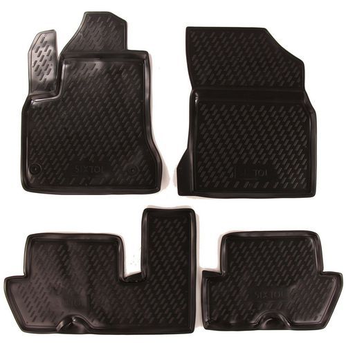 Gumové koberce Citroen C4 Picasso, 01/2007-2013 SIXTOL