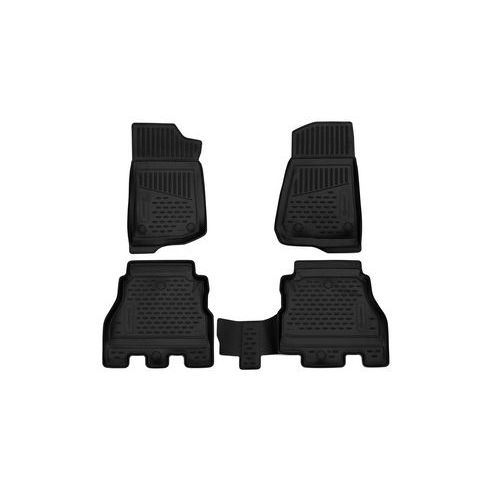 Gumové koberce JEEP Wrangler, 2018-<gt/>, (USA) SIXTOL