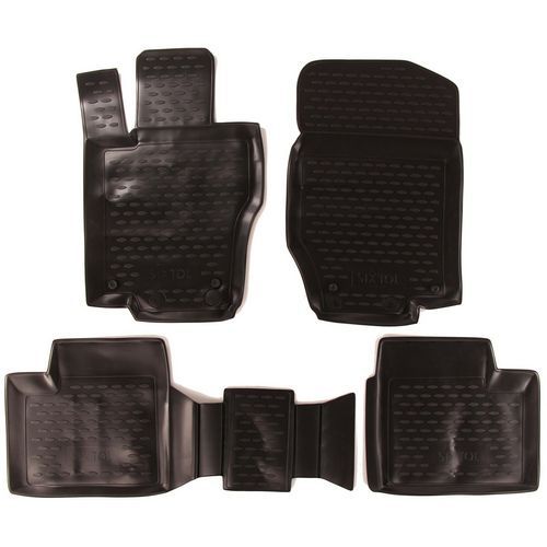 Gumové koberce Mercedes-Benz M-Class W164, 2005-2011 SIXTOL