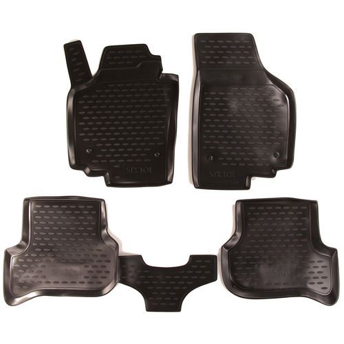 Gumové koberce Seat Altea Freetrack, 2007-2009 SIXTOL