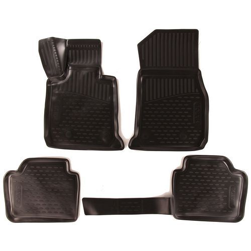 3D Gumové koberce BMW Series 3, 2015-<gt/>, Evropa SIXTOL