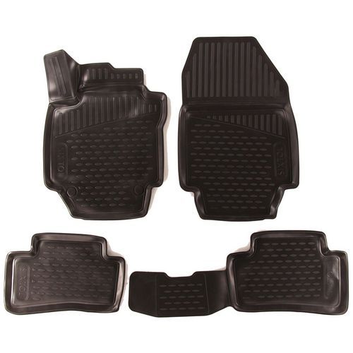 3D Gumové koberce Renault Captur, 2013-<gt/>, Evropa SIXTOL 3D Gumové koberce Renault Captur, 2013-<gt/>, Evropa SIXTOL