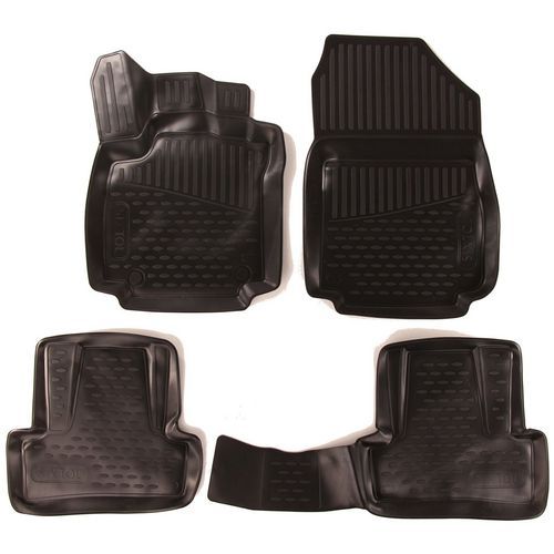 3D Gumové koberce Renault Clio 4, 2012-<gt/>, Evropa SIXTOL 3D Gumové koberce Renault Clio 4, 2012-<gt/>, Evropa SIXTOL