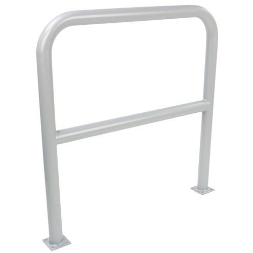Kovové zábrany Manutan Expert, délka 100 cm, průměr 59 mm