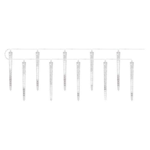 LED vánoční girlanda - 10x rampouch, 3,6 m, venkovní i vnitřní, studená bílá LED vánoční girlanda - 10x rampouch, 3,6 m, venkovní i vnitřní, studená bílá
