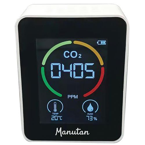 Měřič kvality vzduchu Manutan Expert