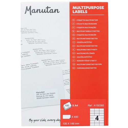 Samolepící etikety Manutan Expert