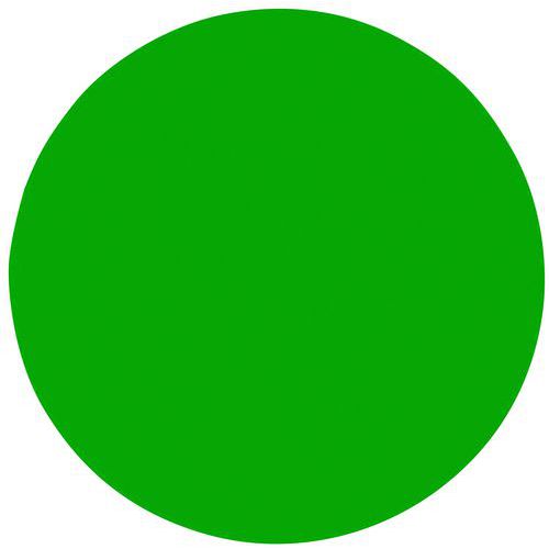 Signalizační podlahová značení Manutan Expert, 9 cm, 100 ks