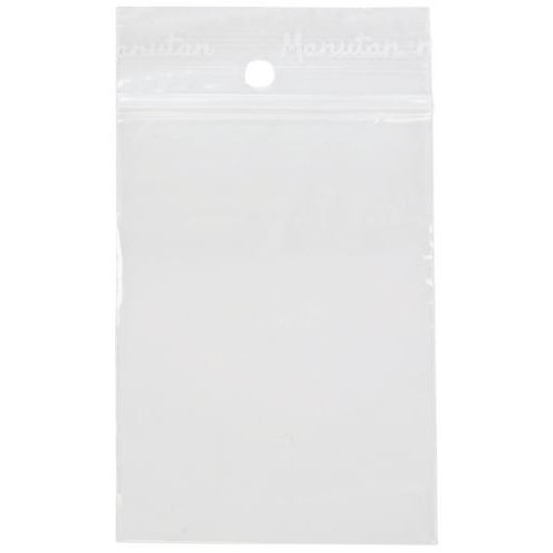 Uzavíratelné sáčky se zipem Manutan Expert, 80 x 60 mm, 1 000 ks Uzavíratelné sáčky se zipem Manutan Expert, 80 x 60 mm, 1 000 ks
