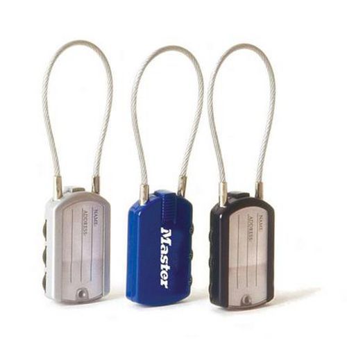 Set cestovních visacích zámků pro zavazadla 4684EURD Master Lock, 30 mm, 6 ks