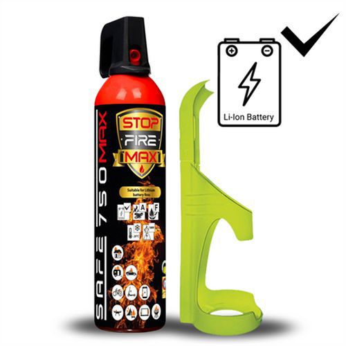 Hasicí sprej SAFE 750 MAX s držákem SAFE 75F