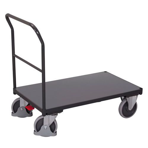 Plošinové vozíky s madlem, do 400 - 500 kg