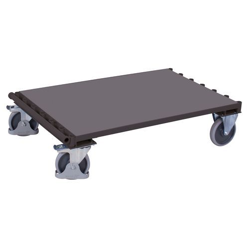 Vozíky na deskový materiál, bez opěrných trubek