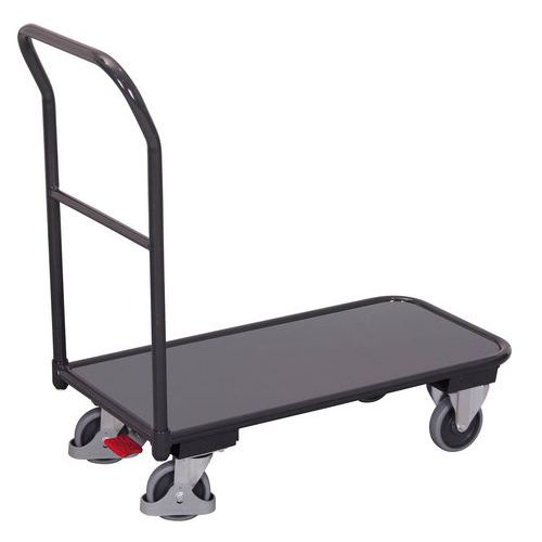 Plošinové vozíky s madlem, do 200 kg