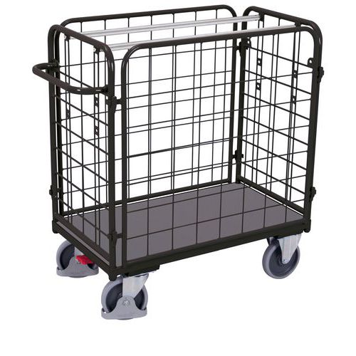 Vozíky se 4 mřížovými stěnami, do 400 - 500 kg