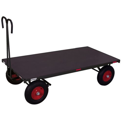 Plošinový vozík s tažným madlem, do 1 000 - 1 250 kg