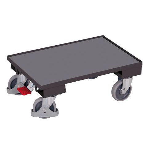 Transportní plošiny Euro systém, do 250 kg, 10mm hrana, 61 x 41,5 x 23,5 cm Transportní plošiny Euro systém, do 250 kg, 10mm hrana, 61 x 41,5 x 23,5 cm