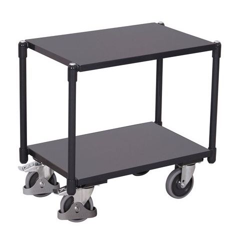 Policové vozíky Euro systém dolly, 2 police, 67,5 x 41,5 x 63,5 cm Policové vozíky Euro systém dolly, 2 police, 67,5 x 41,5 x 63,5 cm