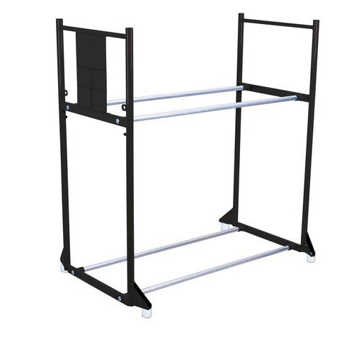 Stojany na pneu, 2 patra, do 300 kg, 120,5 x 75 x 132,5 cm