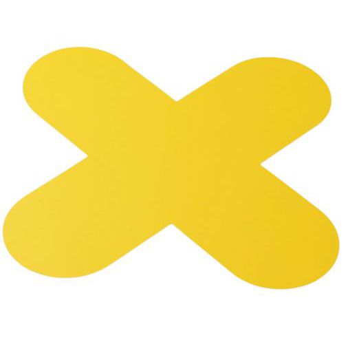 Signalizační podlahové značení Manutan Expert, 30 x 30 cm, 10 ks Signalizační podlahové značení Manutan Expert, 30 x 30 cm, 10 ks