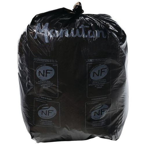 Pytle na odpad Manutan Expert, 50 l, tloušťka 35 mic, 250 ks Pytle na odpad Manutan Expert, 50 l, tloušťka 35 mic, 250 ks