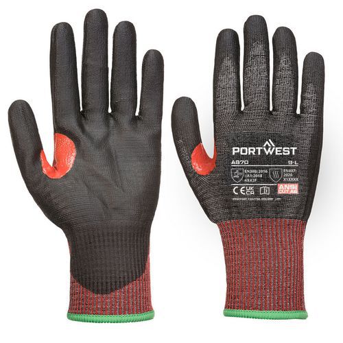 Rukavice CS Cut F13 PU, černá