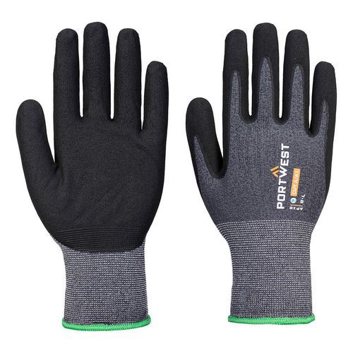 Rukavice SG Grip15 Eco Nitrile (Pk12), černá/šedá