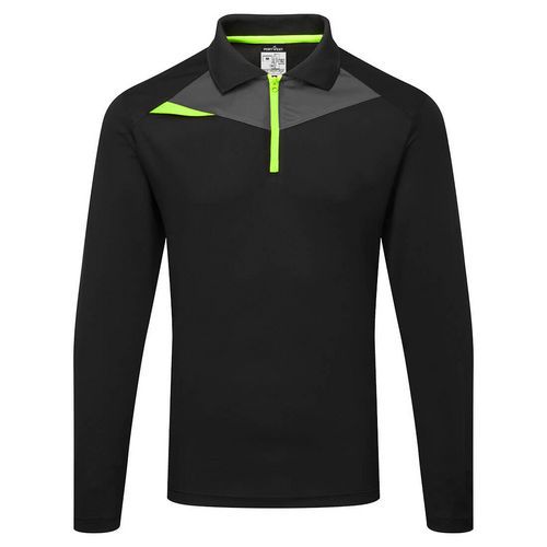 DX4 polokošile L/S, černá