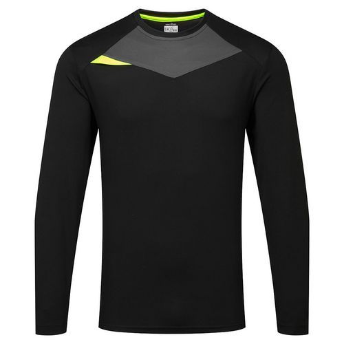 DX4 triko L/S, černá