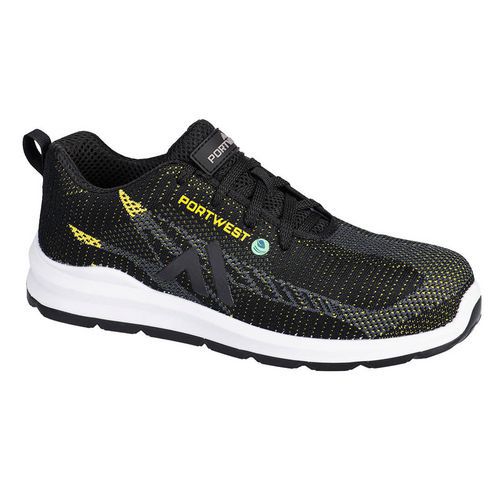 Obuv Eco Fly Composite S1PS SR FO, černá/žlutá