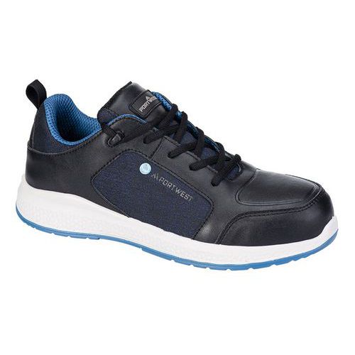 Obuv Eco Composite Trainer S3S SR, černá/modrá