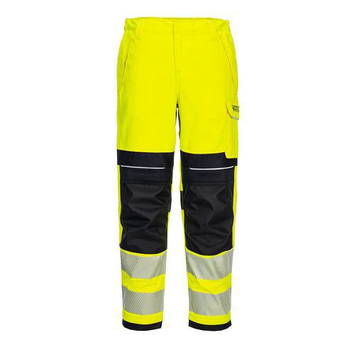 PW3 dámské kalhoty FR Hi-Vis, černá/žlutá