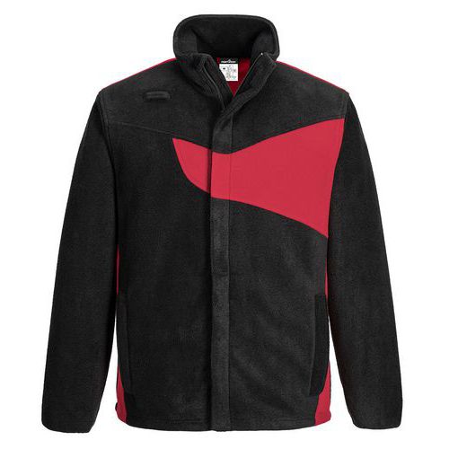 PW2 Fleece, červená/černá