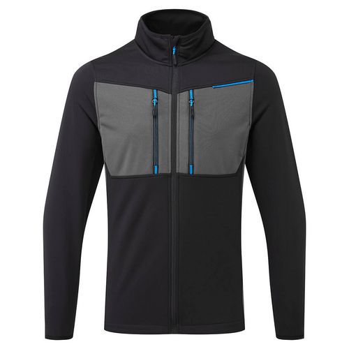 WX3 Tech Fleece zip, černá