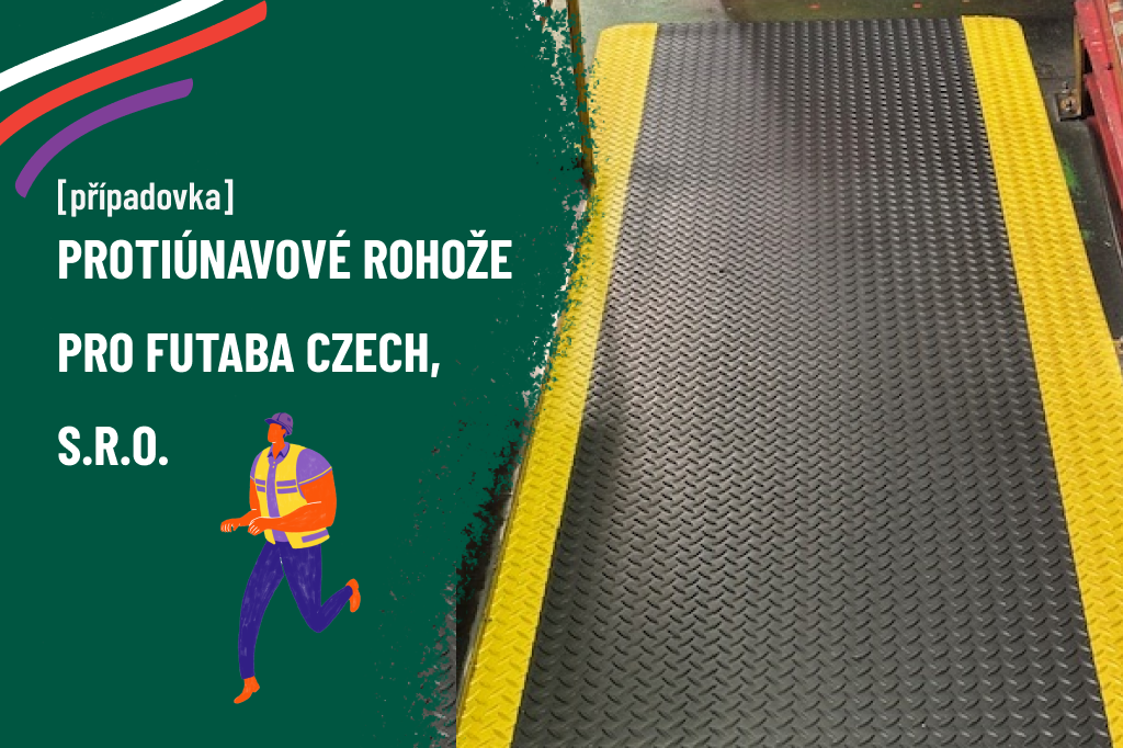 [Případovka] Jak jsme dodali protiúnavové rohože do výrobní haly Futaba Czech, s. r. o.