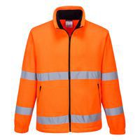 Hi-Vis Windbreaker Fleece, oranžová