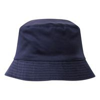 Oboustranný klobouk typu „bucket“, modrá/oranžová