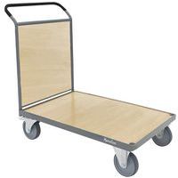 Plošinové vozíky s dřevěnými bočnicemi