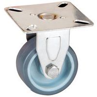 Gumová transportní kola s přírubou, průměr 50 - 125 mm, kluzná ložiska