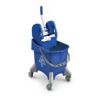 Úklidový kbelík na kolečkách s pákovým ždímačem, 30 l