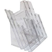 Univerzální držák na prospekty Combiboxx, 5 přihrádek mix