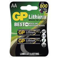 GP baterie lithiová FR6 (AA, tužka), blistr