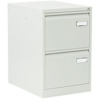 Jednořadé kovové kartotéky A4 Manutan Expert Pally, 2 zásuvky