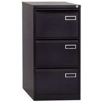 Jednořadé kovové kartotéky A4 Manutan Expert Aire, 3 zásuvky