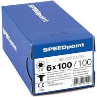 Vruty do dřeva s plochou hlavou Speedpoint TX ø 6 mm